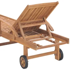 VidaXL Sonnenliegen 2 Stk. Massivholz Teak -Garten- & Gewächshäuser Geschäft e845c41e924406b14782573ac22f8212