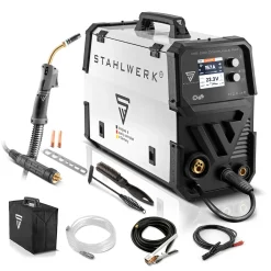 STAHLWERK MIG MAG 200 Doppelpuls Pro Schweißgerät Mit Doppelpuls-Funktion Und 200 Ampere -Garten- & Gewächshäuser Geschäft e861f6d6d3204df373f18962bdc79215