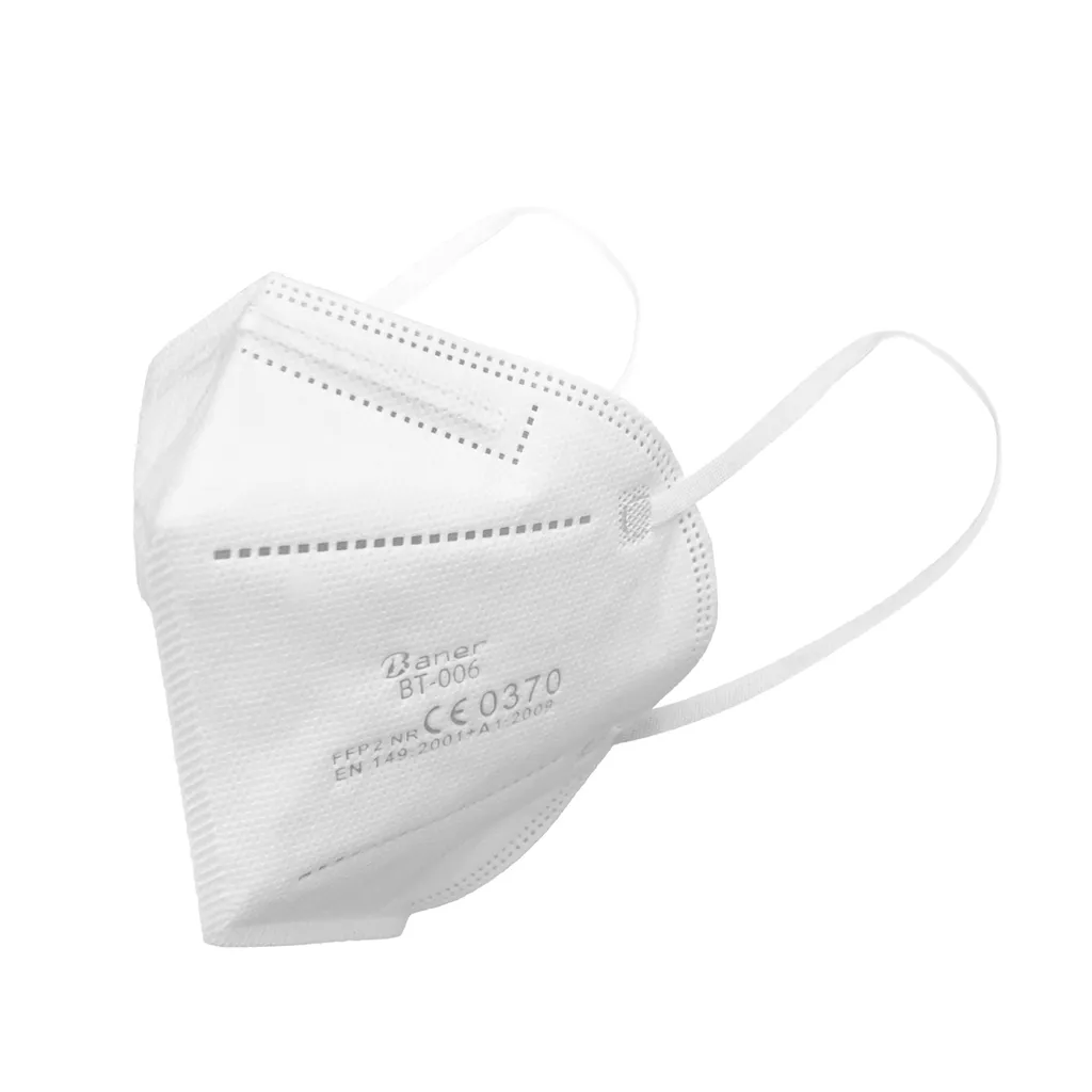 Shandong Jiangpo Sanitary Products Co. 100 Stück - Hochwertige FFP2 Maske, Baner BT-006 Atemschutzmaske, CE0370, EN149:2001+A1:2009 FFP2 NR 2 Shandong Jiangpo Sanitary Products Co. 100 Stück - Hochwertige FFP2 Maske, Baner BT-006 Atemschutzmaske, CE0370, EN149:2001+A1:2009 FFP2 NR – Bild 2