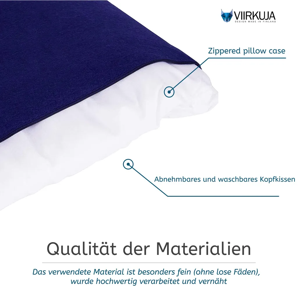 Viirkuja Filz Katzenhöhle In Rot Inkl. Kissen Für IKEA Expedit & Kallax Regal. 4 Viirkuja Filz Katzenhöhle In Rot Inkl. Kissen Für IKEA Expedit & Kallax Regal. – Bild 4