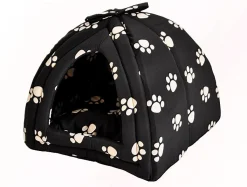 Nanook Iglu Gr. L Hundehöhle / Katzenhöhle- Schwarz – 45 X 45 Cm - 30152