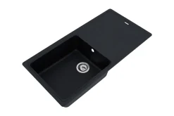 Küchenspüle Spüle Einbauspüle Granit Becken 100x50 Schwarz Respekta By Schock -Garten- & Gewächshäuser Geschäft e8a1a08d41d4ebfb4c67d487cc290732