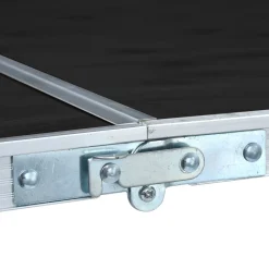 VidaXL Klappbarer Campingtisch Grau Aluminium 180 X 60 Cm 14 VidaXL Klappbarer Campingtisch Grau Aluminium 180 X 60 Cm -Garten- & Gewächshäuser Geschäft e8f20721643664d1b7a9d6a8ca2a8284