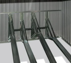 Westmann Fahrradgarage Gartenbox Anthrazit 200x203x158 Cm -Garten- & Gewächshäuser Geschäft e92c2133bed000327dacb63e7f5b9070