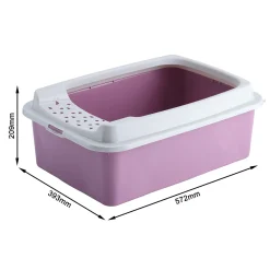 Rotho MyPet Katzentoilette Top EntryBonnie30 Liter , Beere -Garten- & Gewächshäuser Geschäft e950eff3cff39a31ab2e689a29d557cf