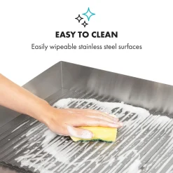 Klarstein Grillmeile 3000R Pro Gusseisen Grillplatte Elektrisch, Grillfläche: 54,5 X 35 Cm (geriffelt), Stufenlos 50-300 °C, 3000 Watt, Profi Elektrogrill Mit Spritzschutz, Edelstahl 16 Klarstein Grillmeile 3000R Pro Gusseisen Grillplatte Elektrisch, Grillfläche: 54,5 X 35 Cm (geriffelt), Stufenlos 50-300 °C, 3000 Watt, Profi Elektrogrill Mit Spritzschutz, Edelstahl -Garten- & Gewächshäuser Geschäft e9990441c55c004eaf5399c7534c7dda