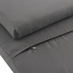 Juskys Doppel Loungebett Kreta - Gartenliege Für 2 Personen - Dach & Rückenlehne Verstellbar - Sonnenliege Für Terrasse, Garten & Balkon - Liege Grau -Garten- & Gewächshäuser Geschäft e99e09c176093bd243038f955f11c2c1