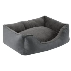 Juskys Hundebett Eila S – Hundekorb 50 X 37 X 15 Cm – Orthopädisches Hundekissen Waschbar & Flauschig - Haustierbett Für Kleine Hunde & Katzen In Grau -Garten- & Gewächshäuser Geschäft e9a8594c60418624bdfe9a894ff1d8b1