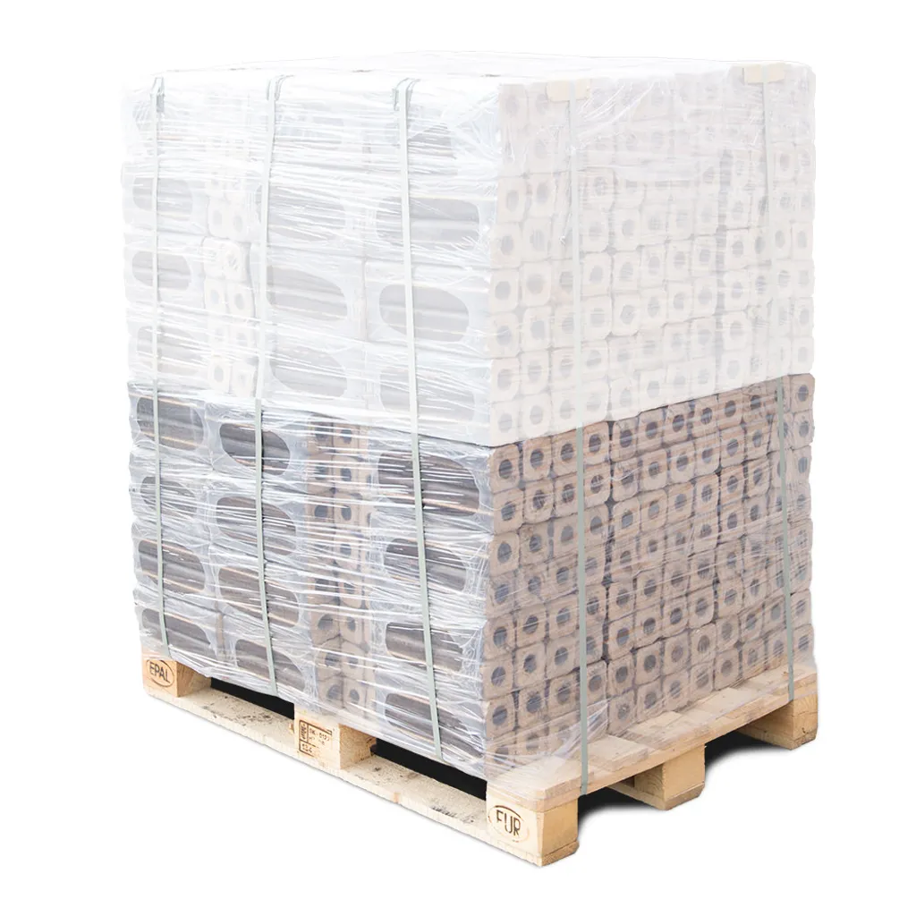 HOLZBRX PINI KAY XXL Holzbriketts Aus Buchenholz, 48x10kg Briketts, 480kg Palette 1 HOLZBRX PINI KAY XXL Holzbriketts Aus Buchenholz, 48x10kg Briketts, 480kg Palette