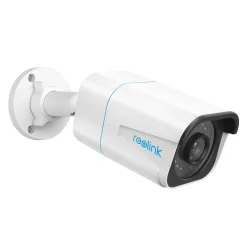 Reolink 4K Smarte PoE Überwachungskamera Aussen Mit Personen-/Fahrzeug-/Tiererkennung, 8MP IP Kamera Mit Audio Und Micro SD Kartensteckplatz, IR Nachtsicht, IP66 Wasserfest, Zeitraffer, RLC-810A