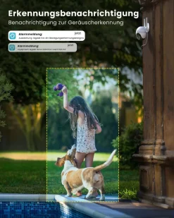 IeGeek 2K Überwachungskamera Wlan Mit 32GB SD-Karte, PTZ Outdoor IP Kamera Überwachung WiFi Dome Camera Mit Farbnachtsicht, Mensch Bewegungsmelder, 2-Wege-Audio 14 IeGeek 2K Überwachungskamera Wlan Mit 32GB SD-Karte, PTZ Outdoor IP Kamera Überwachung WiFi Dome Camera Mit Farbnachtsicht, Mensch Bewegungsmelder, 2-Wege-Audio -Garten- & Gewächshäuser Geschäft e9fd4867f100235547184d076689108c