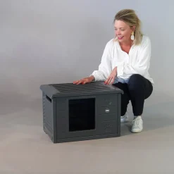 RHRQuality Katzenhaus Outdoor Indoor Villa De Luxe Haus Für Katzen Draußen Winterfest Katzenhütte Maße 60 X 40 X 42 13 RHRQuality Katzenhaus Outdoor Indoor Villa De Luxe Haus Für Katzen Draußen Winterfest Katzenhütte Maße 60 X 40 X 42 -Garten- & Gewächshäuser Geschäft ea1ef628aa2ce0e570d2a038cf0c2260