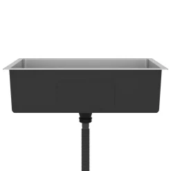 VidaXL Handgemachte Einbauspüle Edelstahl -Garten- & Gewächshäuser Geschäft ea22ab80354d3126115d8e6d974f4e3d