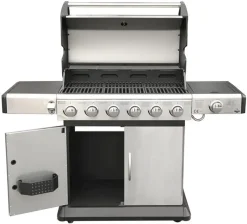 El Fuego Gasgrill / Grillwagen Deluxe 6+1 Brenner Grillfläche 80x41cm -Garten- & Gewächshäuser Geschäft ea8b7b6baae110ed341975c83bc439a2