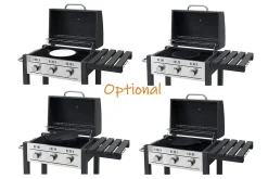 Tepro Gasgrillwagen Toronto Mit Drei Edelstahl-Brenner Und Thermometer -Garten- & Gewächshäuser Geschäft eaa81572ad9d2d241883b503805b0043