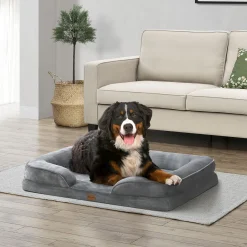 Juskys Hundebett Sheena XL Orthopädisch, Waschbar & Rutschfest – 105 X 82 X 17 Cm– Hundesofa Flauschig Große Hunde Grau – Haustierbett Hundesofa 19 Juskys Hundebett Sheena XL Orthopädisch, Waschbar & Rutschfest – 105 X 82 X 17 Cm– Hundesofa Flauschig Große Hunde Grau – Haustierbett Hundesofa -Garten- & Gewächshäuser Geschäft eab77a685d8743fc23dfd5465ec98bec