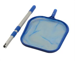 Paradies Pool Laubkescher Mit Alu-Stange Geteilt (H377)