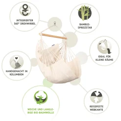 La Siesta Habana Latte Hängesessel Basic 31 La Siesta Habana Latte Hängesessel Basic -Garten- & Gewächshäuser Geschäft eb57aed5a1c4143b3dea16fed42ef92a