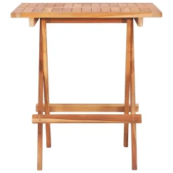 VidaXL Klappbarer Bistrotisch 60 X 60 X 65 Cm Teak Massiv -Garten- & Gewächshäuser Geschäft eb971898d47a5a3c3cd3f1f557145e42