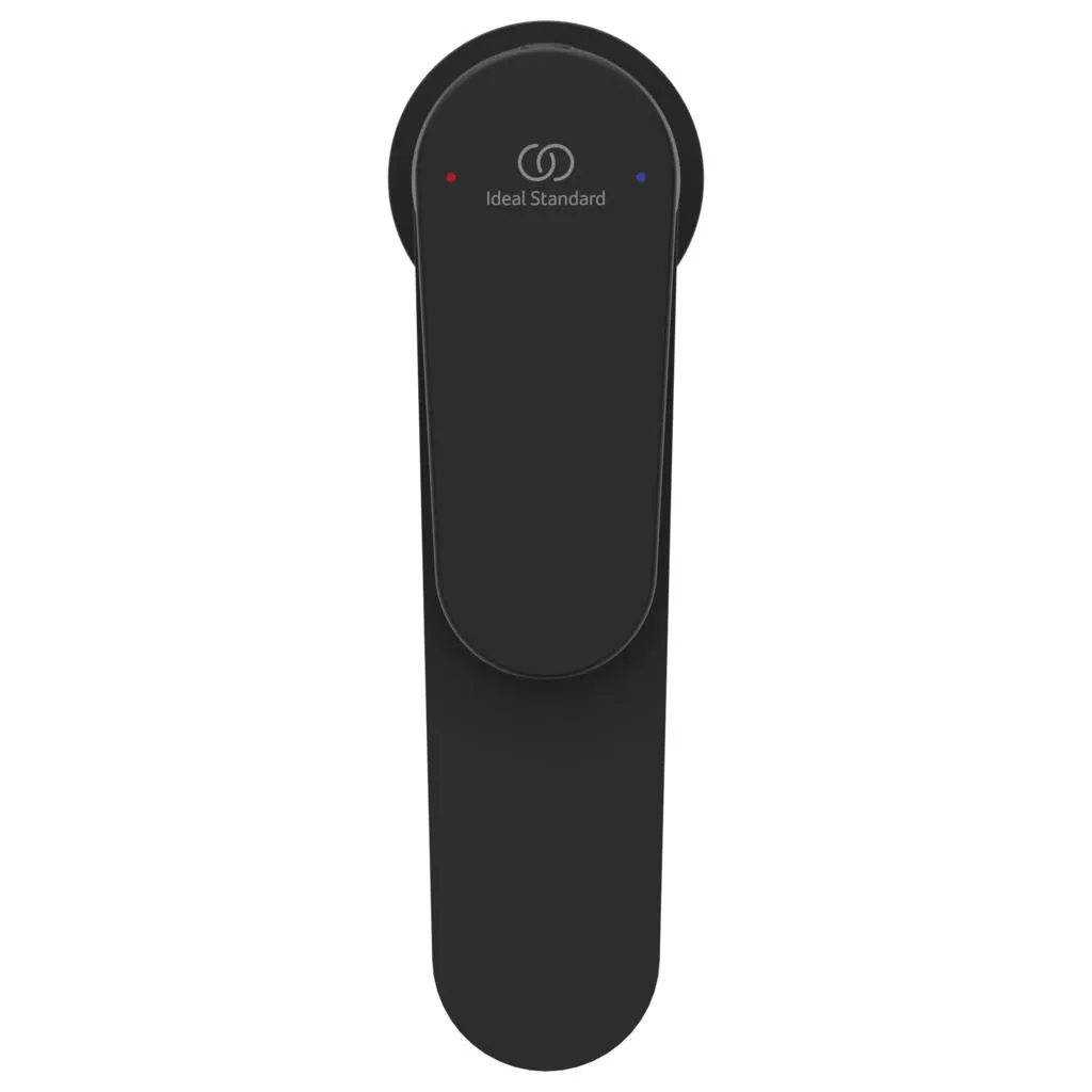 Ideal Standard Waschtischarmatur Cerafine O Ohne Ablaufgarnitur, Ausladung 126mm BC554XG Schwarz 5 Ideal Standard Waschtischarmatur Cerafine O Ohne Ablaufgarnitur, Ausladung 126mm BC554XG Schwarz – Bild 5