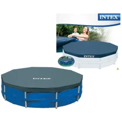 INTEX 28030 Abdeckplane Für Frame Pool Ø 305cm, Überhang 25cm -Garten- & Gewächshäuser Geschäft ebd473f83b4dd95eba8a1d933d18c149