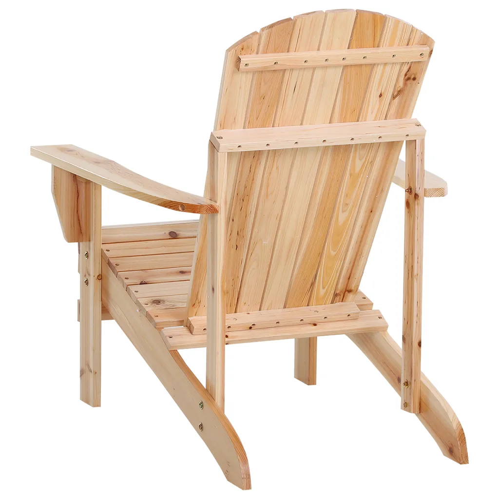 Outsunny Gartenstuhl Mit Becherhalter, Gartenliege, Balkonstuhl, Massivholz Natur 97 X 72,5 X 93 Cm 5 Outsunny Gartenstuhl Mit Becherhalter, Gartenliege, Balkonstuhl, Massivholz Natur 97 X 72,5 X 93 Cm – Bild 5