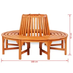 VidaXL Baumbank Ø 160 Cm Holz -Garten- & Gewächshäuser Geschäft ebf1aebc1e31d01e9b97e27b10683950