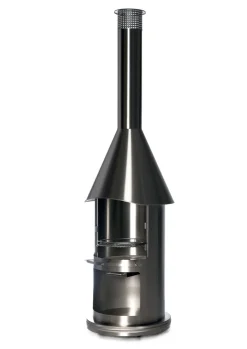 BUSCHBECK Edelstahlgrill Auckland Gebürstet Maße L65 X B65 X H230 Cm Edelstahl Gebürstet