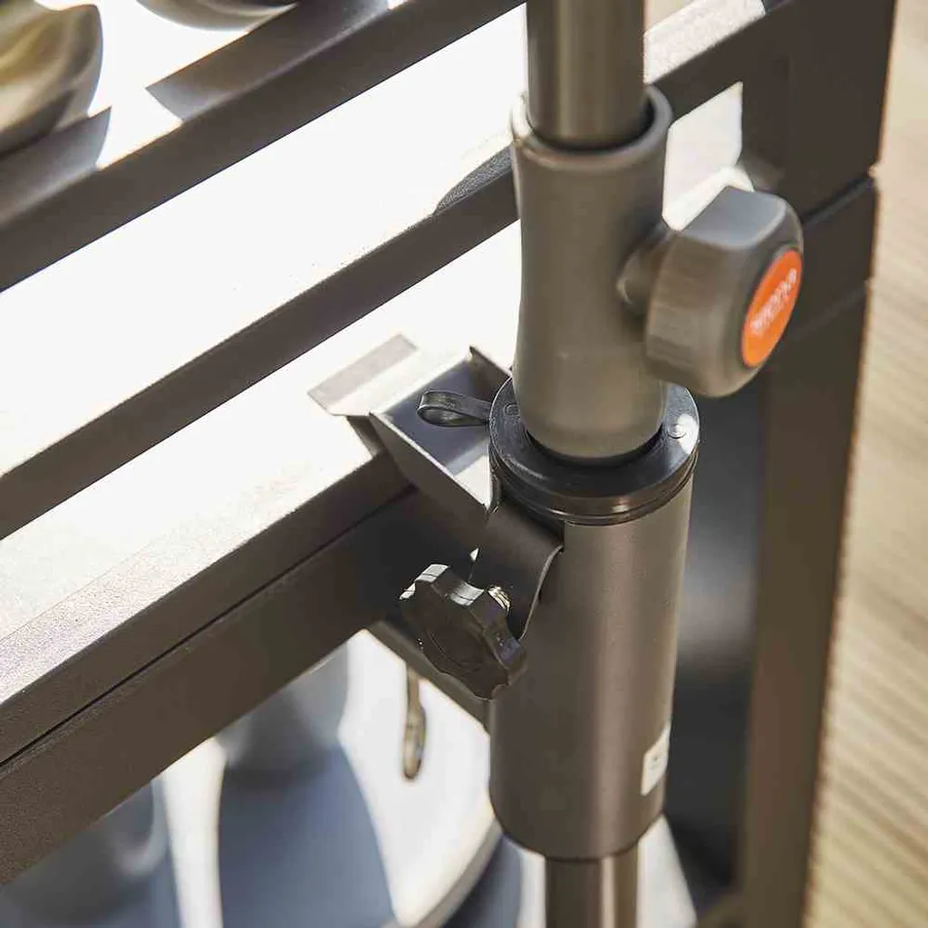 Siena Garden Schirmhalter Für Balkon-Geländer Sonnenschirmhalter Balkonklammer Schirmständer 5 Siena Garden Schirmhalter Für Balkon-Geländer Sonnenschirmhalter Balkonklammer Schirmständer – Bild 5