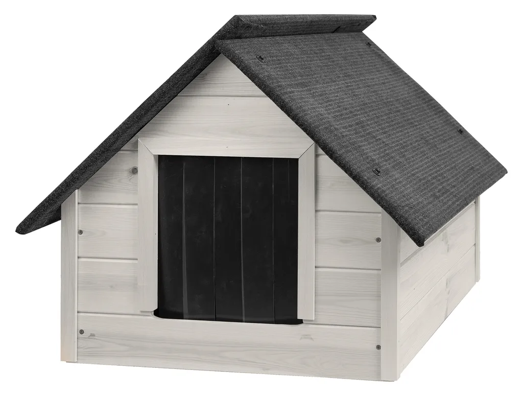 MebloStyl Hundehütte Holz Hundehütte Massiv Isolierte 82x69 Hersteller Weiß 1 MebloStyl Hundehütte Holz Hundehütte Massiv Isolierte 82x69 Hersteller Weiß