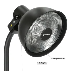 CEPEWA PATIO Terrassenheizstrahler 2000W 3 Heizstufen 40 X 230 Cm 26 CEPEWA PATIO Terrassenheizstrahler 2000W 3 Heizstufen 40 X 230 Cm -Garten- & Gewächshäuser Geschäft ec6ef35d1499bf38c3235f6ef4c68276