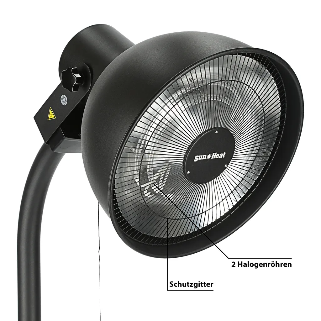 CEPEWA PATIO Terrassenheizstrahler 2000W 3 Heizstufen 40 X 230 Cm 13 CEPEWA PATIO Terrassenheizstrahler 2000W 3 Heizstufen 40 X 230 Cm – Bild 13