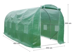 NABBI Gartenfolienpflanze Gewächshaus 400x250x200 Cm - Grün 29 NABBI Gartenfolienpflanze Gewächshaus 400x250x200 Cm - Grün -Garten- & Gewächshäuser Geschäft eca6a1d09ec7f2351447a32df35713bb