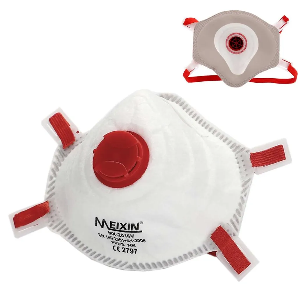 Wigento 2x MEIXIN Hochwertige Atem Schutzmaske Atemschutzmaske FFP3 Schutz Maske Zubehör Neu 1 Wigento 2x MEIXIN Hochwertige Atem Schutzmaske Atemschutzmaske FFP3 Schutz Maske Zubehör Neu
