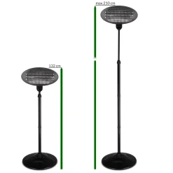 Monzana Heizstrahler Wärmestrahler Terrassenheizer 3 Heizstufen 2000 Watt Stabiler Metallfuß Umkippsicherung 15 Monzana Heizstrahler Wärmestrahler Terrassenheizer 3 Heizstufen 2000 Watt Stabiler Metallfuß Umkippsicherung -Garten- & Gewächshäuser Geschäft ed37629db16f9c76db46b3c05693546e