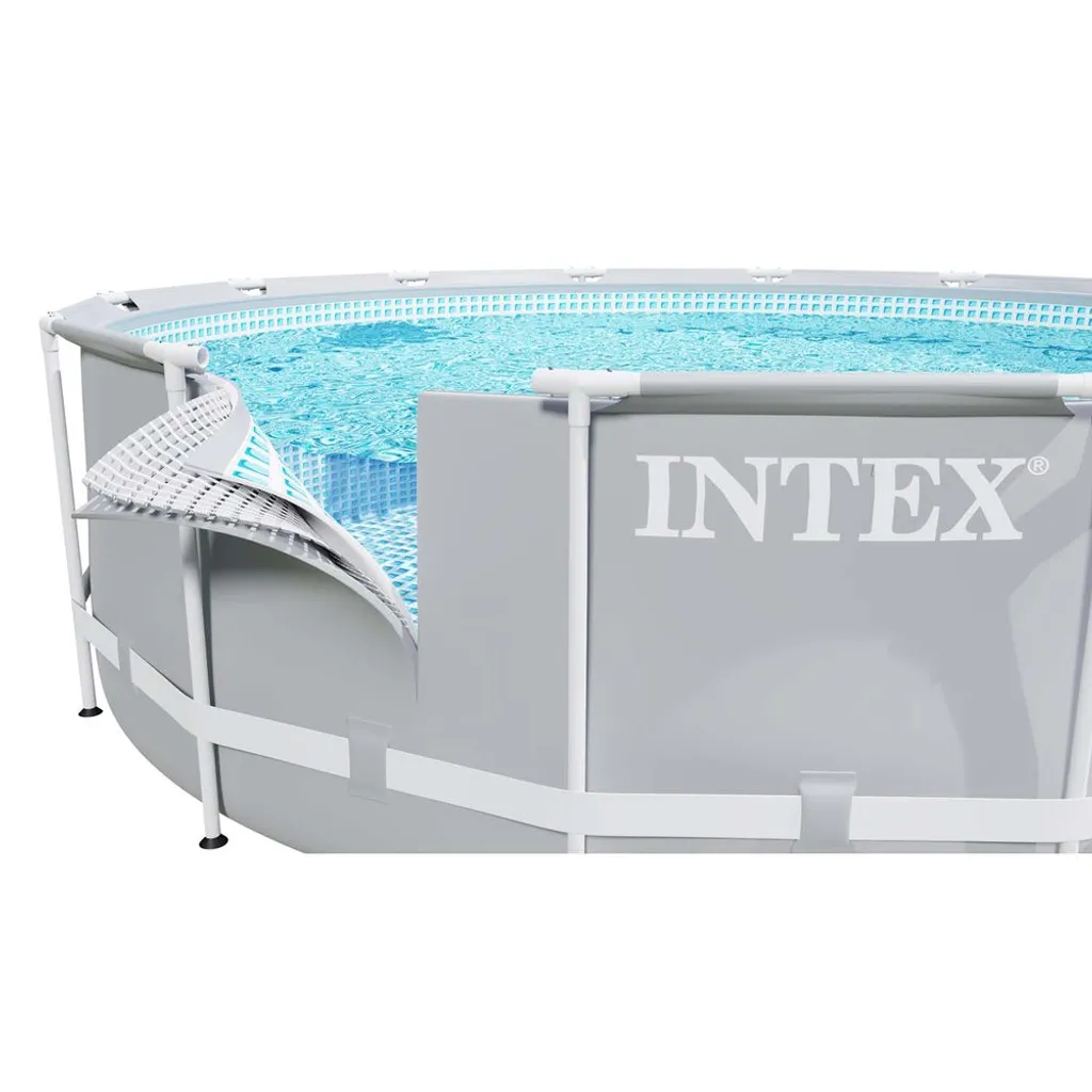Intex PrismFrame, 4485 L, Gerahmter Pool, Erwachsener & Kind, Grau, 20,1 Kg 9 Intex PrismFrame, 4485 L, Gerahmter Pool, Erwachsener & Kind, Grau, 20,1 Kg – Bild 9