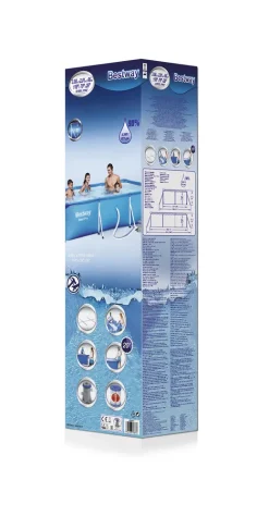 Bestway Frame Pool Deluxe Splash-Steel Pro 300 X 200 X 66 Cm, Mit Ablassventil, 3300 L -Garten- & Gewächshäuser Geschäft ede824f95010b6c37b67bf1bbb790a60