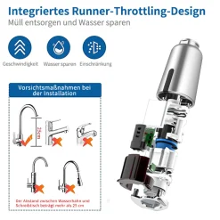Homelody Infrarot Sensor Wasserhahn Küche, Küchenarmatur Ersatzkopf Mit USB-Ladegerät Wassersparender Sensor Berührungsloser Automatischer Wasserhahn, Infrarot-Sensor-Adapter Wasserhahn 14 Homelody Infrarot Sensor Wasserhahn Küche, Küchenarmatur Ersatzkopf Mit USB-Ladegerät Wassersparender Sensor Berührungsloser Automatischer Wasserhahn, Infrarot-Sensor-Adapter Wasserhahn -Garten- & Gewächshäuser Geschäft edfa0dc2936ca116bd0a66bce2d929af