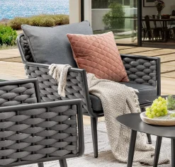 Destiny Sitzgruppe RAVENNA Grau -Garten- & Gewächshäuser Geschäft ee136f489d4bd0b8f79849909509f4b7