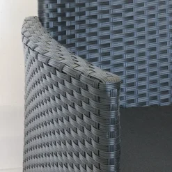 Wohaga 2 Stück Rattansessel Schwarz Inklusive Kissen Schwarz -Garten- & Gewächshäuser Geschäft ee224b1879ba9607906bf1675da107da