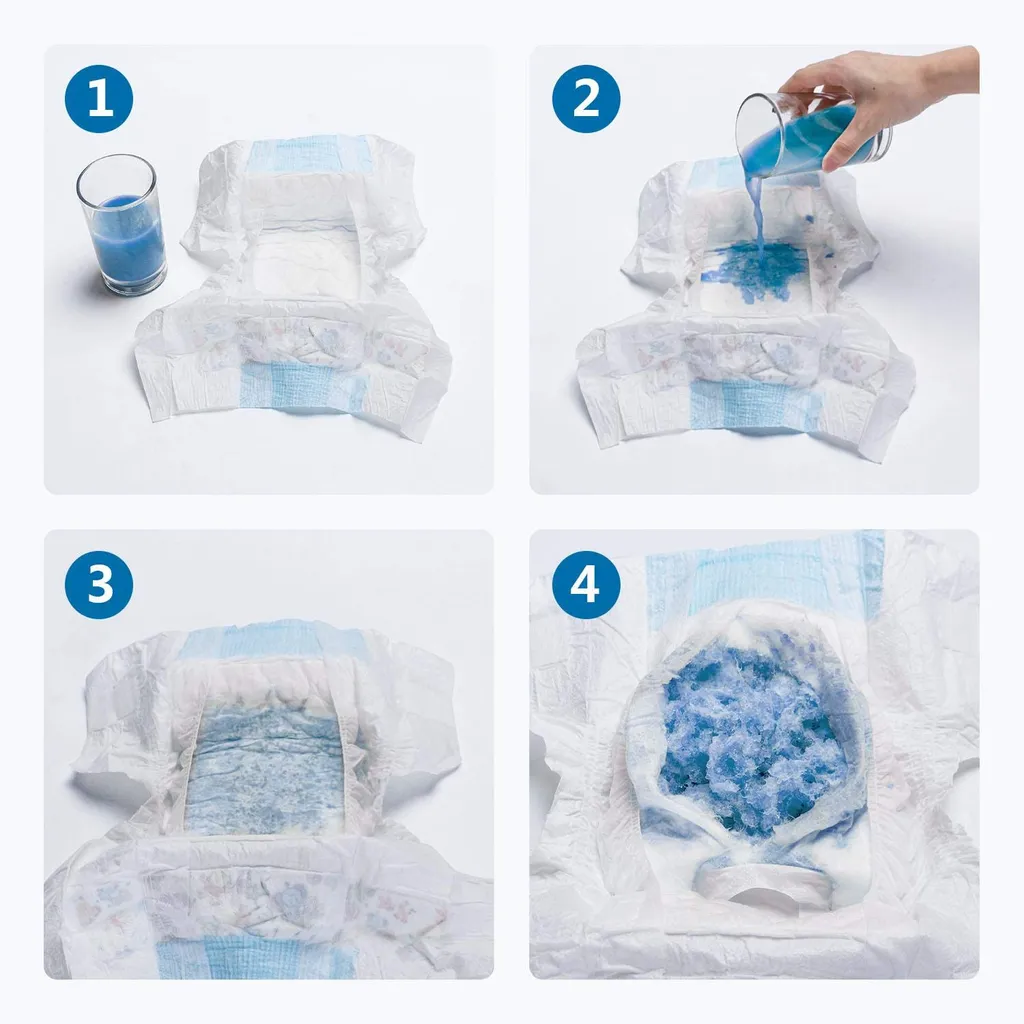 Nobleza Hund Windeln Einweg Welpen Training Windeln Super Absorbent Pet Wraps, XS - 32 X 27 Cm , 12 St. 6 Nobleza Hund Windeln Einweg Welpen Training Windeln Super Absorbent Pet Wraps, XS - 32 X 27 Cm , 12 St. – Bild 6