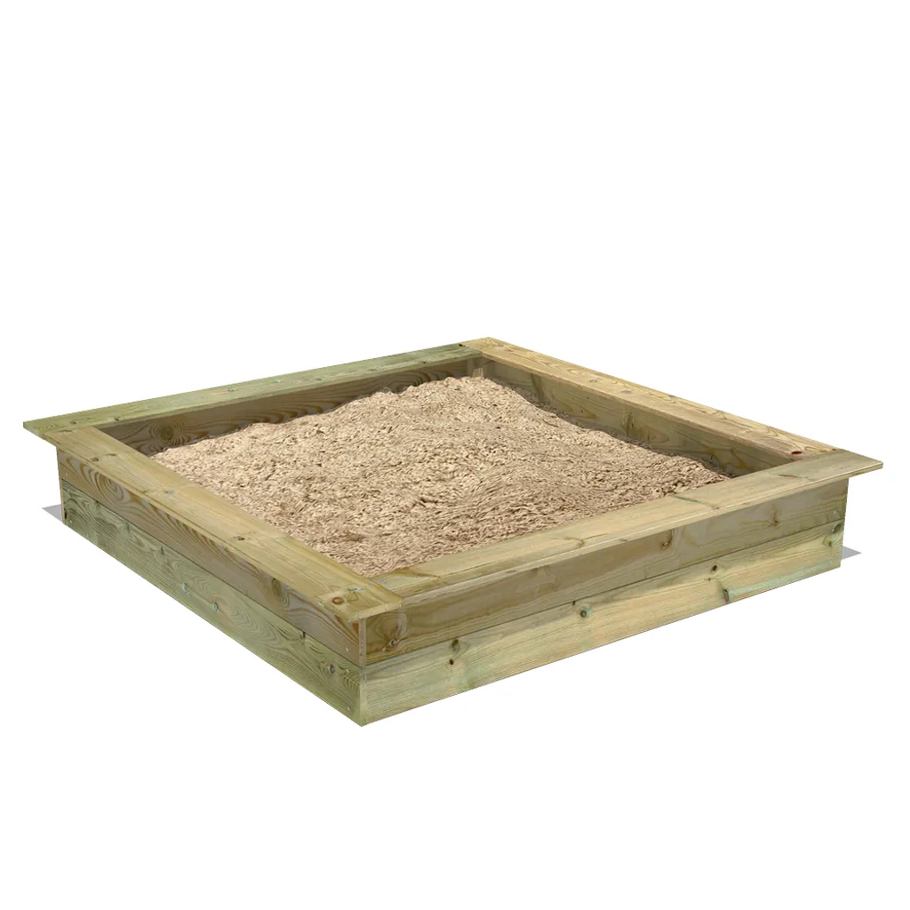 WICKEY King Kong 165 X 165 Cm Sandkasten Mit Deckel Sandkiste Mit Sitzbank Garten Kinder 2 WICKEY King Kong 165 X 165 Cm Sandkasten Mit Deckel Sandkiste Mit Sitzbank Garten Kinder – Bild 2