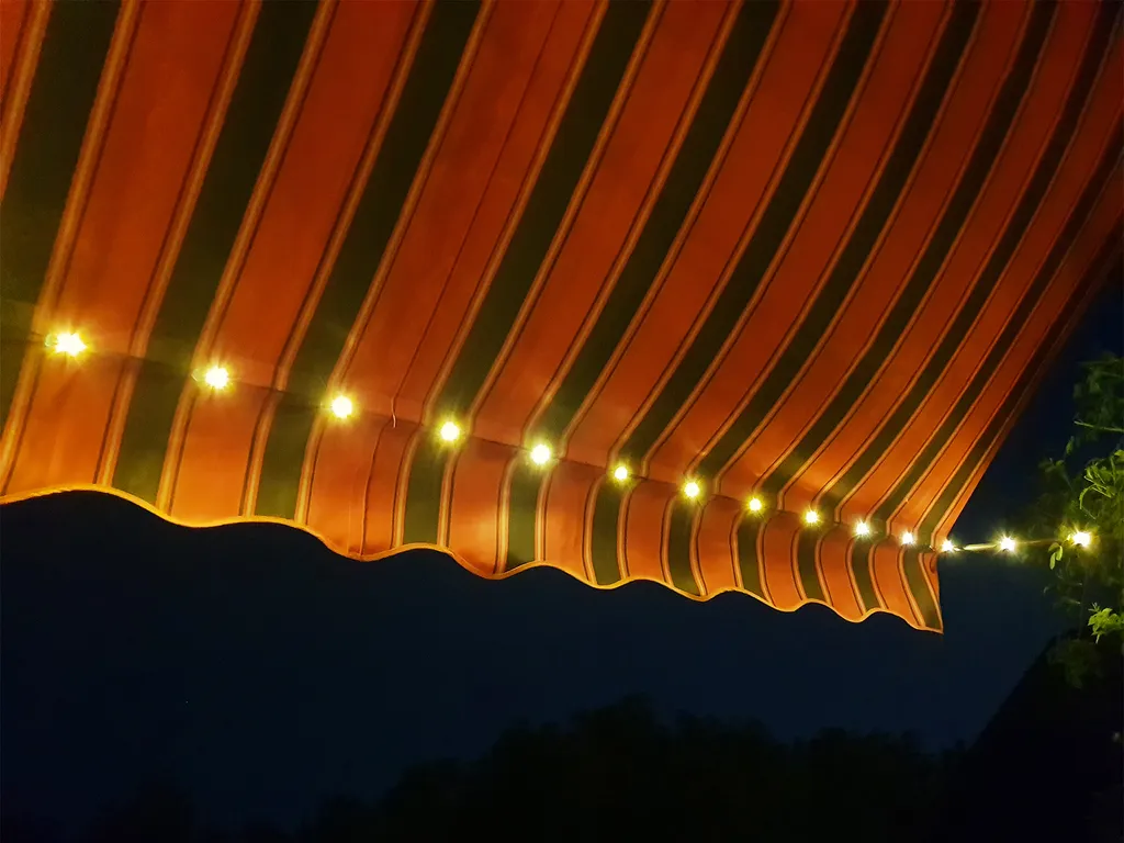 Swing&Harmonie LED - Markise Mit Kurbel 350cm Breit Klemmmarkise Balkonmarkise Sonnenschutz Terrasse Balkon - 350x150cm - Anthrazitlkonmarkise 350cm - Anthrazit 2 Swing&Harmonie LED - Markise Mit Kurbel 350cm Breit Klemmmarkise Balkonmarkise Sonnenschutz Terrasse Balkon - 350x150cm - Anthrazitlkonmarkise 350cm - Anthrazit – Bild 2