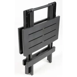 Schnäppchenriese24 Tisch Klapptisch Gartentisch Campingtisch Balkontisch Beistelltisch Kunststoff Schwarz -Garten- & Gewächshäuser Geschäft ee9a258b822a3882f05bc361f77683ba