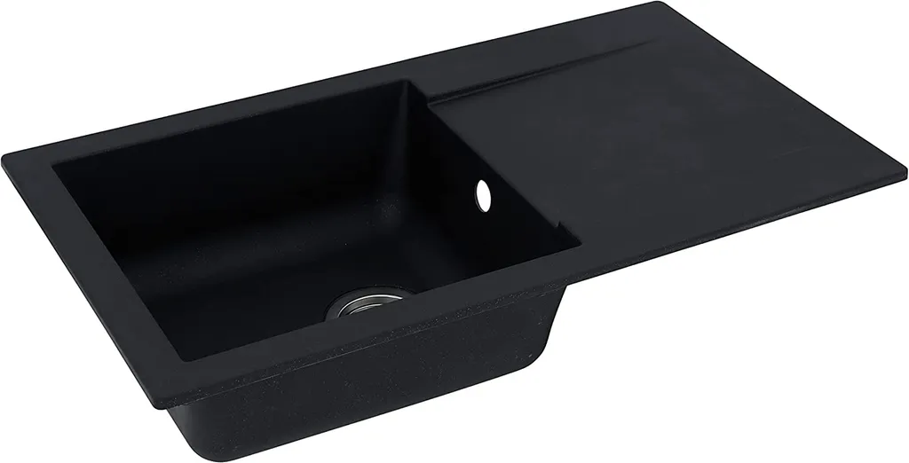 Respekta Einbauspüle Denver 78x43,5x17 Cm, Schwarz 11 Respekta Einbauspüle Denver 78x43,5x17 Cm, Schwarz – Bild 11