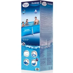 Bestway Frame Pool Deluxe Splash-Steel Pro 300 X 200 X 66 Cm, Mit Ablassventil, 3300 L -Garten- & Gewächshäuser Geschäft eedb00b62a1376ef652bc770d547aa7c
