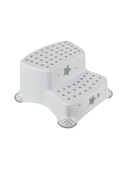 Keeeper Kids Tritthocker Igor "stars" Zweistufig Weiß Mit Aufdruck