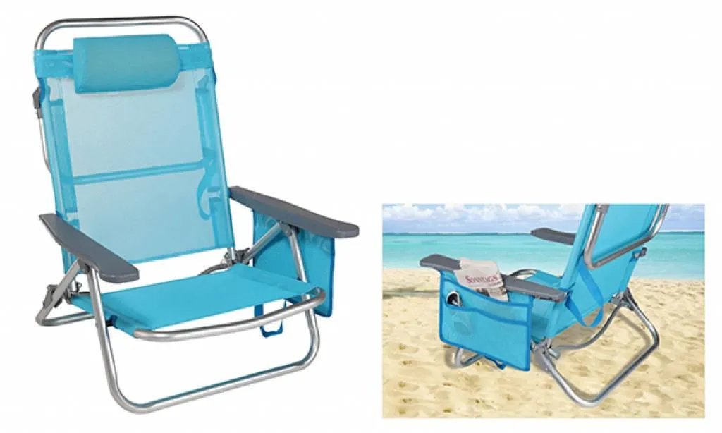 Haushalt International Strandstuhl Kopfpolster Klappstuhl Campingstuhl Anglerstuhl Strandliege Stuhl 4 Haushalt International Strandstuhl Kopfpolster Klappstuhl Campingstuhl Anglerstuhl Strandliege Stuhl – Bild 4