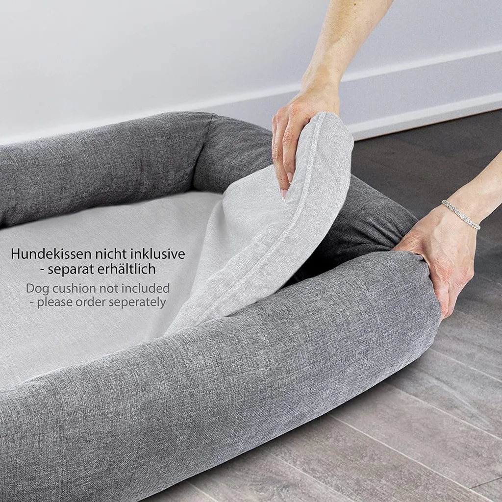 ONVAYA® Hundebett Passend Für Hundekissen | Größe XXL | 132 X 94 X 18 Cm 5 ONVAYA® Hundebett Passend Für Hundekissen | Größe XXL | 132 X 94 X 18 Cm – Bild 5