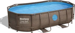 BESTWAY 56714 Power Steel Vista Pool Swimmingpool Rattan + Zubehör 427x250x100cm -Garten- & Gewächshäuser Geschäft ef7b45458b97b93fe46988cbf3f7020f
